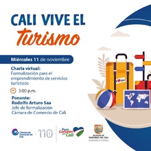 Charla virtual formalizaci&oacute;n para el emprendimiento de servicios tur&iacute;sticos