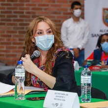 Ospina mostr&oacute; oportunidades a v&iacute;ctimas del conflicto armado en Comit&eacute; de Justicia Transicional