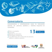 Con&eacute;ctate el viernes al webinar sobre formaci&oacute;n de adultos