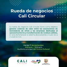 Rueda de negocios &lsquo;Cali Circular&rsquo;