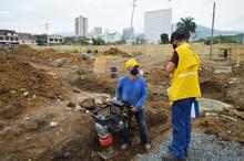 A toda marcha: as&iacute; se ve la ampliaci&oacute;n vial en San Pascual, &aacute;rea de renovaci&oacute;n urbana. 