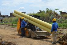 A toda marcha: as&iacute; se ve la ampliaci&oacute;n vial en San Pascual, &aacute;rea de renovaci&oacute;n urbana. 