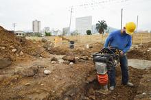 A toda marcha: as&iacute; se ve la ampliaci&oacute;n vial en San Pascual, &aacute;rea de renovaci&oacute;n urbana. 