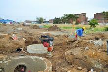 A toda marcha: as&iacute; se ve la ampliaci&oacute;n vial en San Pascual, &aacute;rea de renovaci&oacute;n urbana. 