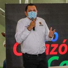 Rueda de prensa Centro Empresarial Deportivo en el Estadio Pascual Guerrero