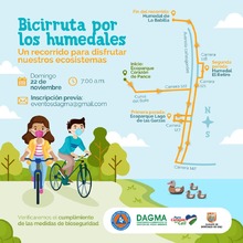 El domingo, ciclo-recorrido de educaci&oacute;n ambiental por los humedales del sur