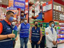 50 equipos se salud y seguridad y 17 puntos de movilidad inspeccionan el d&iacute;a sin IVA.