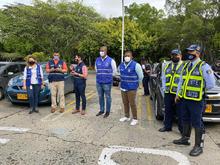 50 equipos se salud y seguridad y 17 puntos de movilidad inspeccionan el d&iacute;a sin IVA.