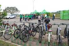 Cale&ntilde;os disfrutaron del Ciclo-recorrido de educaci&oacute;n ambiental, por los humedales del sur