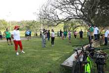 Cale&ntilde;os disfrutaron del Ciclo-recorrido de educaci&oacute;n ambiental, por los humedales del sur