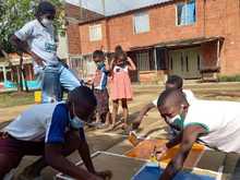 Menores de Llano Verde conmemoran el d&iacute;a universal la ni&ntilde;ez recuperando el &ldquo;Parque de los ni&ntilde;os&rdquo;