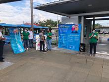 El Centro de atenci&oacute;n a las Personas Mayores, se toma las Estaciones del MIO