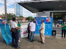 El Centro de atenci&oacute;n a las Personas Mayores, se toma las Estaciones del MIO