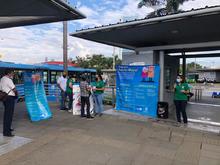 El Centro de atenci&oacute;n a las Personas Mayores, se toma las Estaciones del MIO