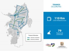 La ciclo-infraestructura es una realidad para los cale&ntilde;os.