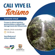 Seminario Virtual Conoce la oferta tur&iacute;stica, gastron&oacute;mica y cultural del corregimiento de Villacarmelo