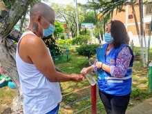 Cultura ciudadana durante jornada de salud en comunas 3 y 5
