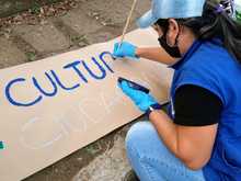 Cultura ciudadana durante jornada de salud en comunas 3 y 5