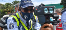 Cuerpo de agentes de tr&aacute;nsito participa en la capacitaci&oacute;n en el uso de equipos de control de velocidad 