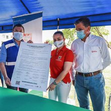 Se firm&oacute; el Pacto por un adecuado manejo de los residuos en la Autopista Suroriental