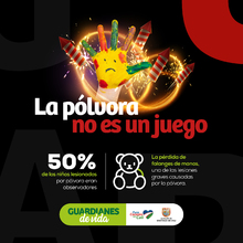 Secretar&iacute;a de Salud despliega campa&ntilde;a de prevenci&oacute;n frente al uso de p&oacute;lvora 