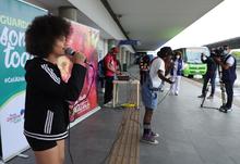 En el MIO se lanz&oacute; campa&ntilde;a contra el acoso sexual callejero