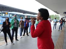 En el MIO se lanz&oacute; campa&ntilde;a contra el acoso sexual callejero