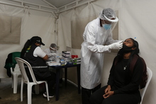 Se realizaron pruebas y tamizajes al personal del alumbrado navide&ntilde;o