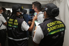 Se realizaron pruebas y tamizajes al personal del alumbrado navide&ntilde;o