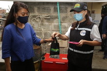 Se realizaron pruebas y tamizajes al personal del alumbrado navide&ntilde;o