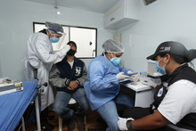 Se realizaron pruebas y tamizajes al personal del alumbrado navide&ntilde;o