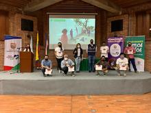 Siete artistas ganadores del festival &lsquo;Graficalia, Colores de vida&rsquo; recibieron sus premios a satisfacci&oacute;n