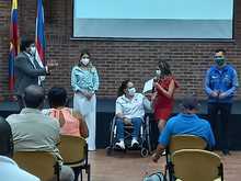 Exaltaci&oacute;n  a integrantes de  los Comit&eacute;s Locales de Discapacidad