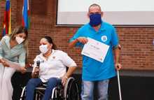Exaltaci&oacute;n  a integrantes de  los Comit&eacute;s Locales de Discapacidad
