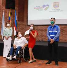 Exaltaci&oacute;n  a integrantes de  los Comit&eacute;s Locales de Discapacidad