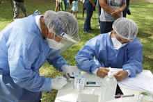 Jornada de salud integral se tom&oacute; el barrio El Guabal