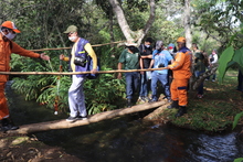 Personas con discapacidad auditiva disfrutaron jornada de avistamiento de aves