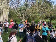 Personas con discapacidad auditiva disfrutaron jornada de avistamiento de aves