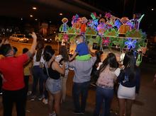 El alumbrado navide&ntilde;o ya rueda por las calles de la Sultana del Valle