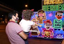 El alumbrado navide&ntilde;o ya rueda por las calles de la Sultana del Valle