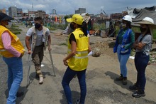 Jornada de servicios en el &aacute;rea de renovaci&oacute;n urbana: ofrecer otros espacios de bienestar tambi&eacute;n es posible. 