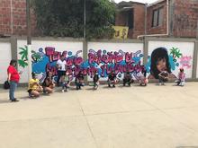 Con mensajes de cultura ciudadana, Graficalia transforma espacios de la Comuna 18