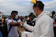 Por Cali rueda una caravana navide&ntilde;a con bioseguridad incluida