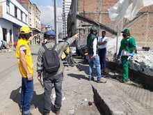 Jornada de sensibilizaci&oacute;n sobre separaci&oacute;n de residuos s&oacute;lidos en el centro de Cali 