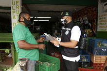 Por quejas en incumplimientos a protocolos de bioseguridad, se visit&oacute; comercio en Alameda