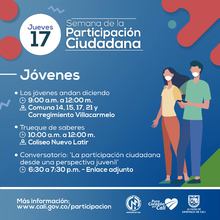 Comenz&oacute; la Semana de Participaci&oacute;n Ciudadana con una nutrida programaci&oacute;n