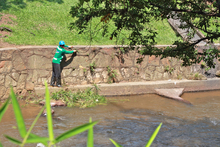 La Administraci&oacute;n del Puro Coraz&oacute;n adelanta obras de mantenimiento y adecuaci&oacute;n del Bulevar de la Avenida Colombia