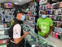 Control sanitario en sectores comerciales de la comuna 16