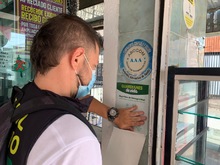 Control sanitario en sectores comerciales de la comuna 16