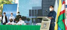 Lista la primera piedra para construcci&oacute;n del b&uacute;nker de la Fiscal&iacute;a en Cali
